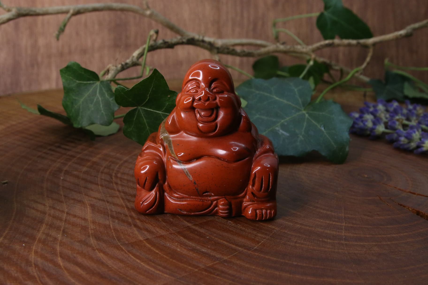 Bouddha jaspe rouge A