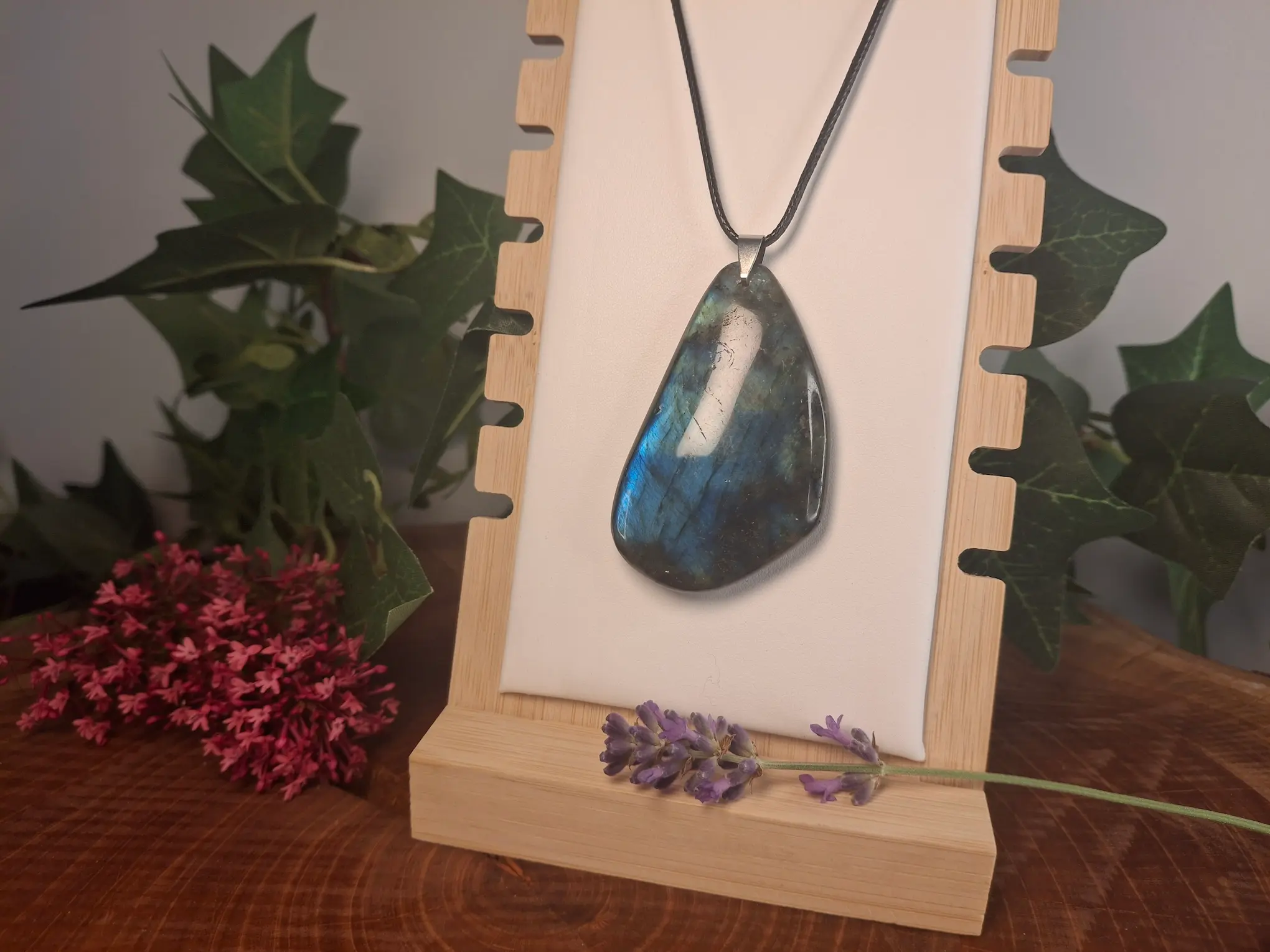 Collier labradorite grand 1