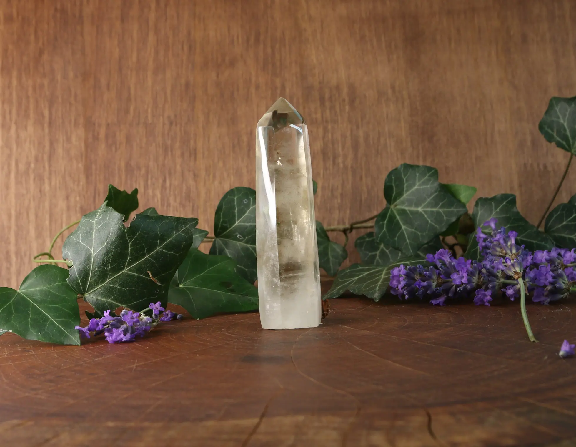 pointe obélisque cristal de roche