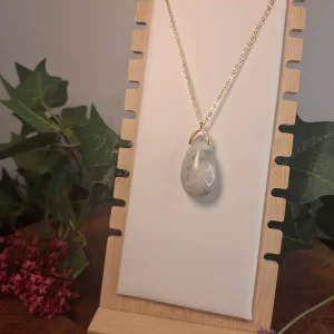 Sautoir goutte amazonite multicolore A