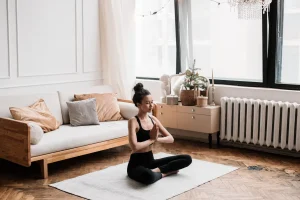 méditation en appartement