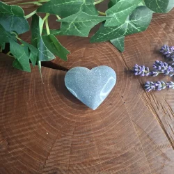 coeur aventurine bleue