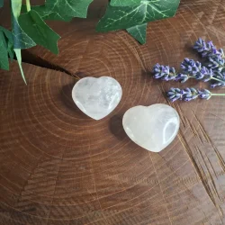 coeur quartz rose
