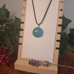 collier amazonite boule