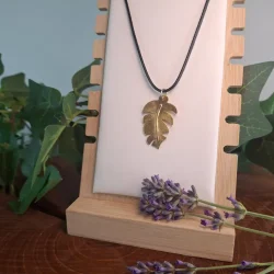 collier feuille